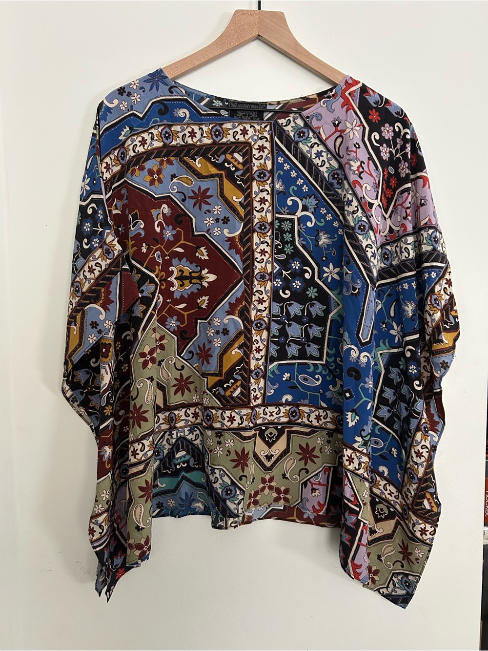 Johnny Was Women's Miklos Easy Silk Top - Picture 2 of 4